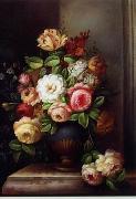 unknow artist Floral, beautiful classical still life of flowers.079 USA oil painting reproduction